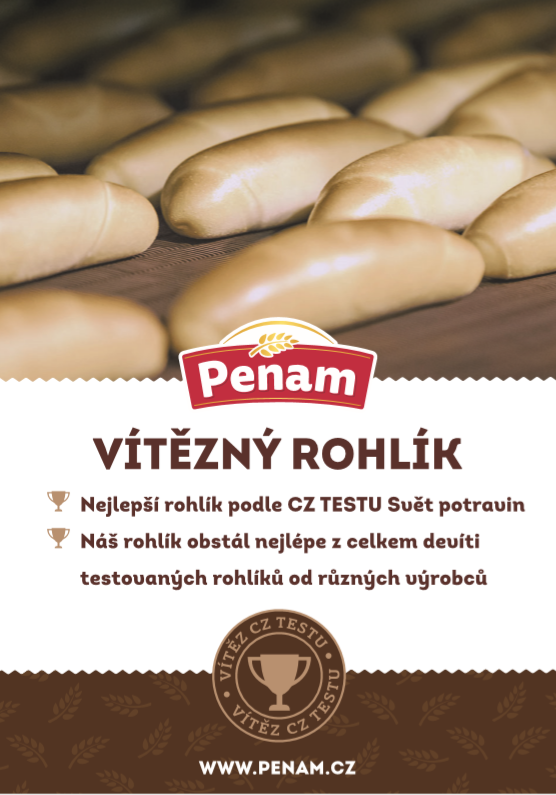 PENAM - nejlepší rohlík